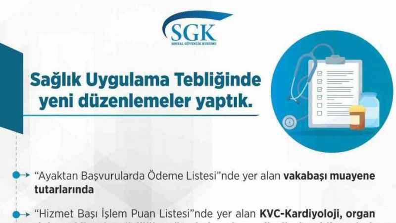 SGK'da Yeni Düzenleme! Değişiklik Yapıldı