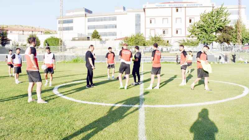 Yozgat Belediyesi Bozokspor, Ziraat Türkiye Kupası maçına Yozgat'ta hazırlanacak