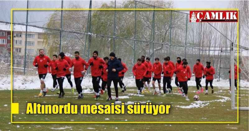 Altınordu mesaisi sürüyor
