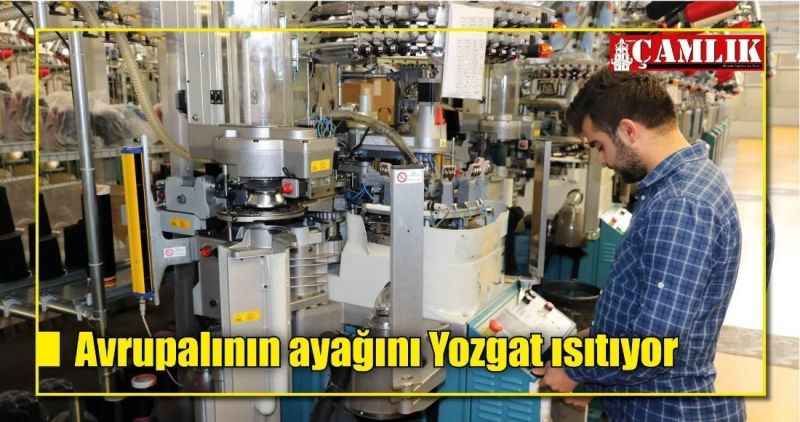 Avrupalının ayağını Yozgat ısıtıyor