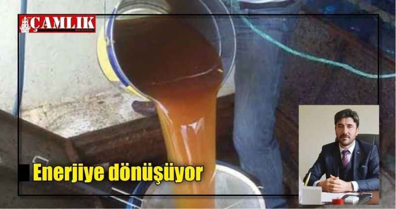Enerjiye dönüşüyor