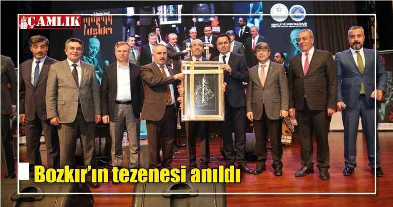 Bozkır'ın tezenesi anıldı
