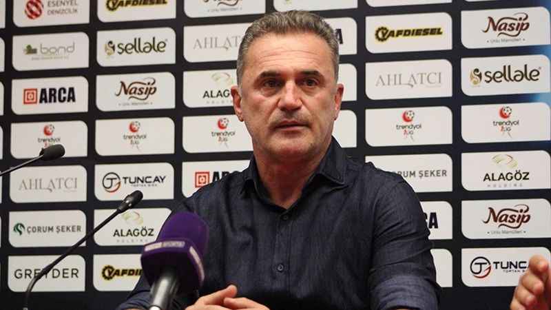 Çorum FK Teknik Direktörü Tahsin Tam: Maçın Hâkimiydik! Bu sonucu Hak etmedik