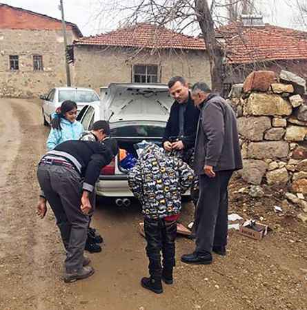 Saraykentli  çocuklar üşümeyecek