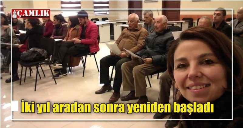 İki yıl aradan sonra yeniden başladı