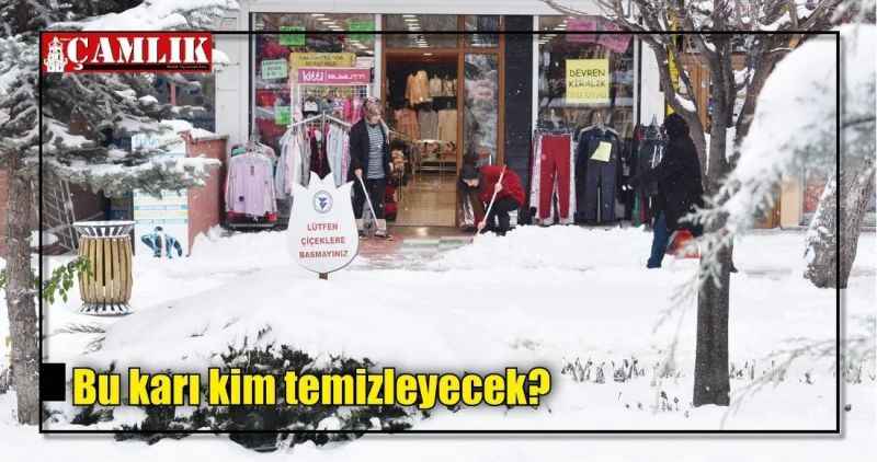 Bu karı kim temizleyecek?