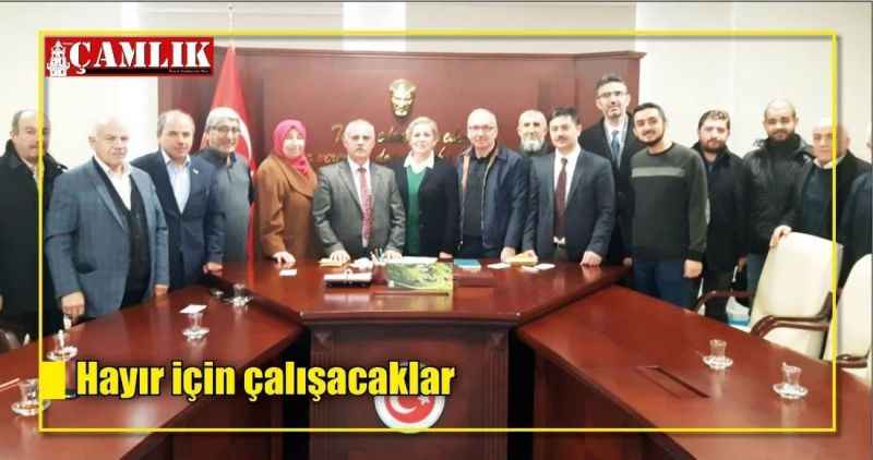 Hayır için çalışacaklar
