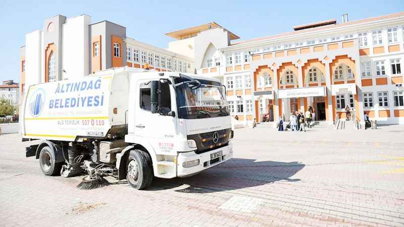 Altındağ’da okullar yeni eğitim ve öğretim yılına hazır