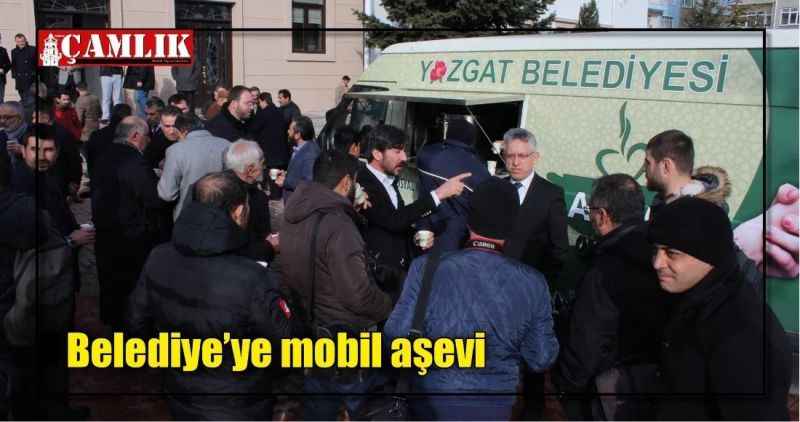 Belediye'ye mobil aşevi