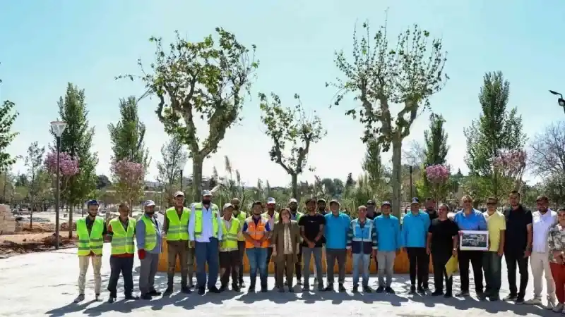 Gaziantep'teki Yeni Festival Parkı Hızla Tamamlanıyor