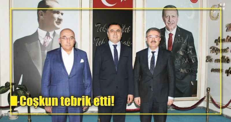 Coşkun tebrik etti!