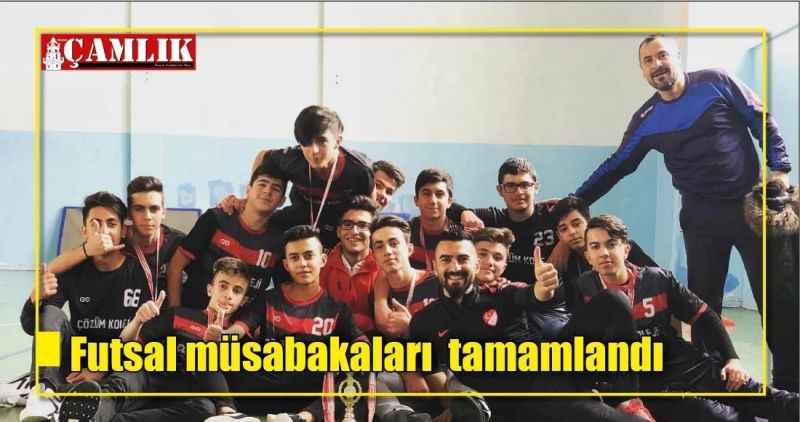 Futsal müsabakaları  tamamlandı