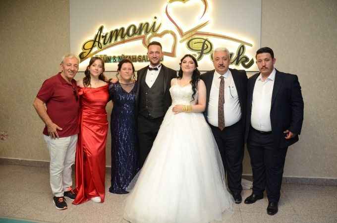 Ankara’da görkemli bir düğün: onlar erdi muradına