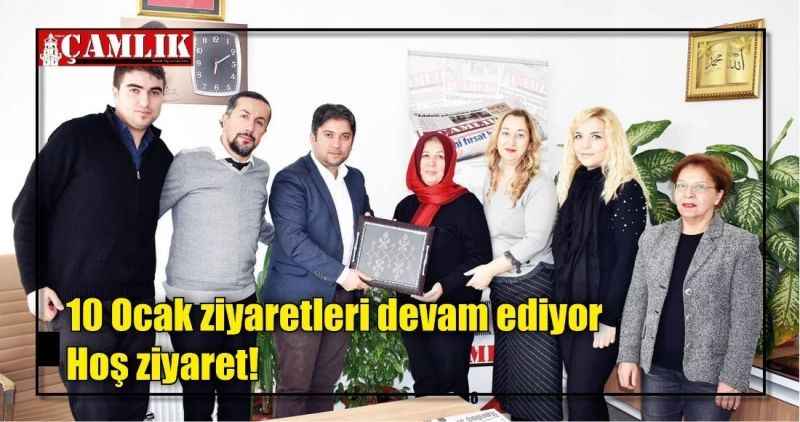 10 Ocak ziyaretleri devam ediyor  Hoş ziyaret!