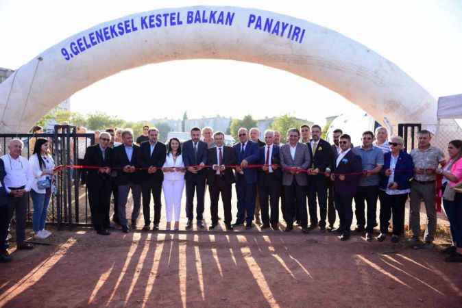 Kestel'de 9. Geleneksel balkan panayırı renkli görüntülerle başladı