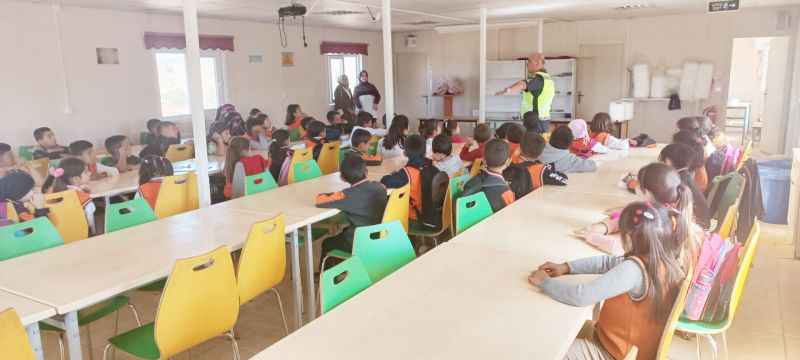 Akdağmadeni İlçe Jandarma Komutanlığı, Öğrencilere Trafik Güvenliği Eğitimi Verdi