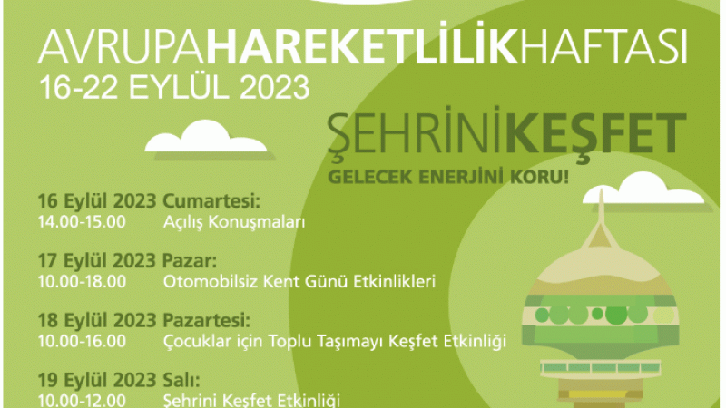 Ankara’da Avrupa Hareketlilik Haftası “Toplu Taşımayı Keşfet Etkinliği” ile başlıyor