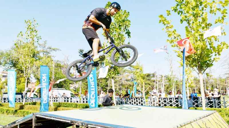 Ankara'da spor festivali düzenlendi