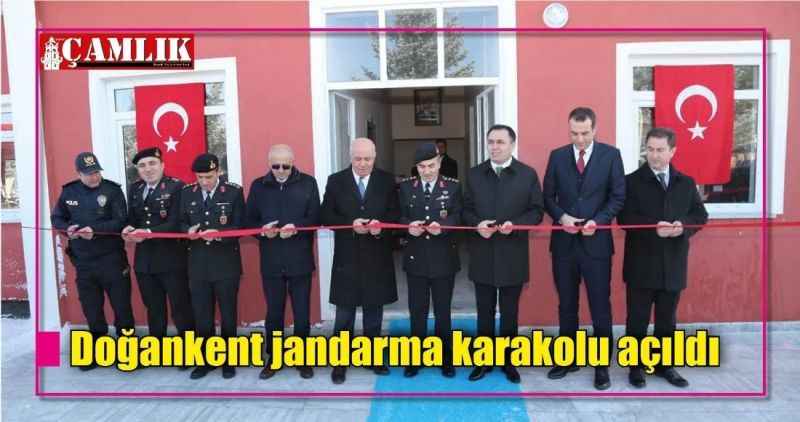 Doğankent jandarma karakolu açıldı