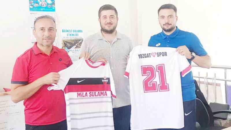 Yozgat’ın önemli sulama firmalarından Mila Sulama, Yapıtur Yozgatspor Futbol Okulu’na sponsor oldu