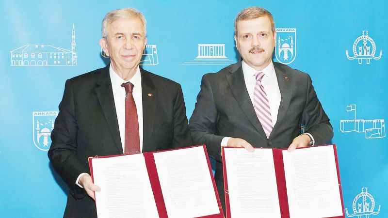 Ankara Büyükşehir Belediyesi ile Gazi Üniversitesi ortak protokol imzaladı Başkent sanayisine büyük katkı sağlayacak