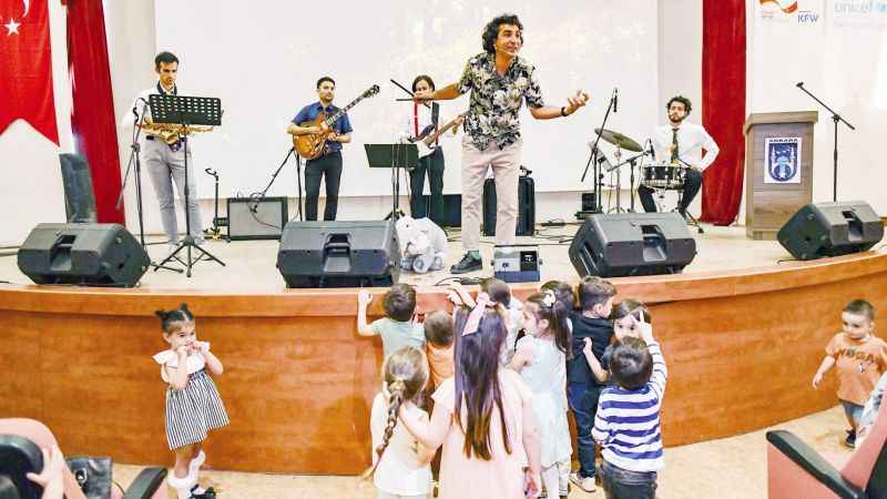 Ankara Büyükşehir Belediyesi ve UNİCEF iş birliğiyle BabyJazz konseri düzenlendi