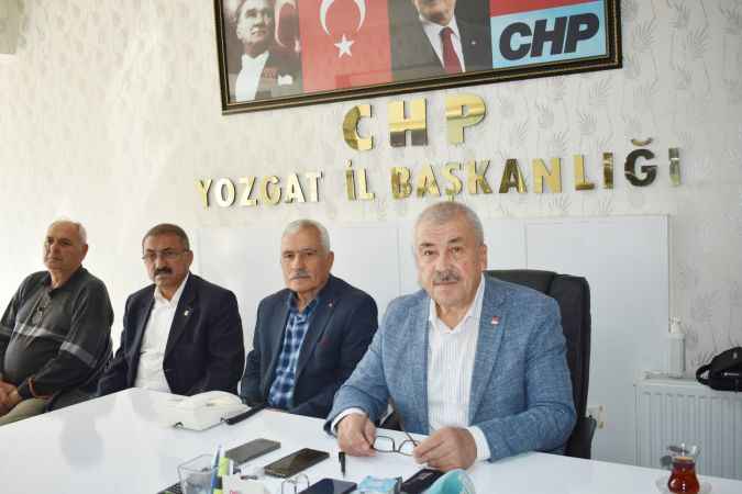 CHP Yozgat İl Başkanı Abdullah Yaşar kongre sürecini değerlendirdi. Çekişme sinyali verdi