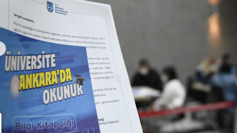 ABB KYK Yurtlarına Giremeyenlere Barınma İmkânı Sunuyor