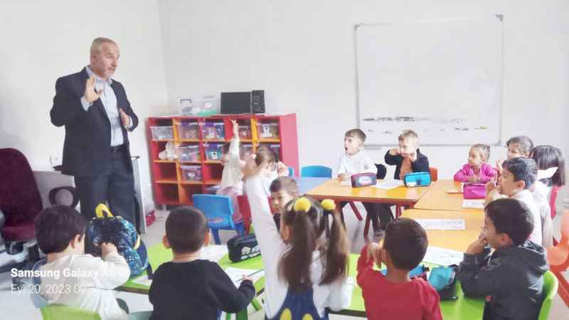 Yozgat Sarıkaya'da İlçe Müftüsü'nden Miniklere Özel Ziyaret