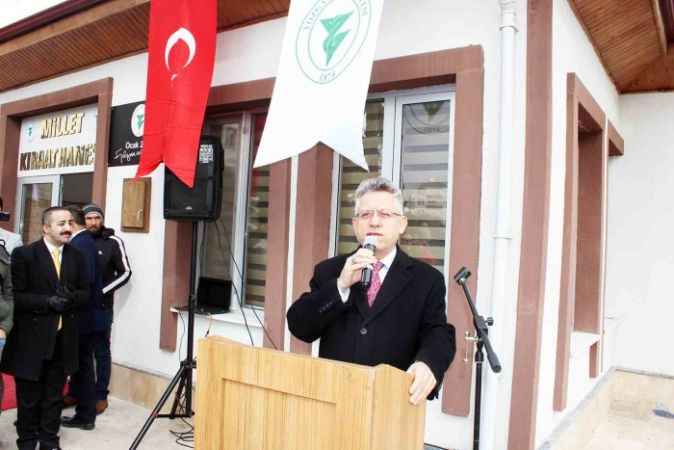 Millet Kıraathanesi açıldı
