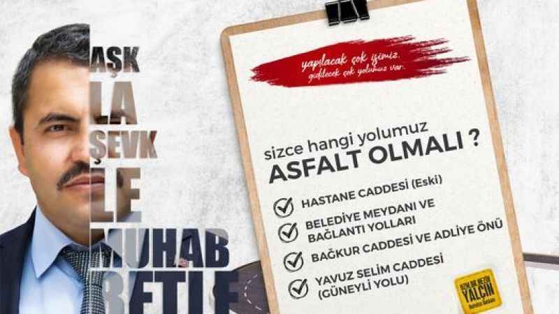Akdağmadeni Belediyesi vatandaşa soruyor