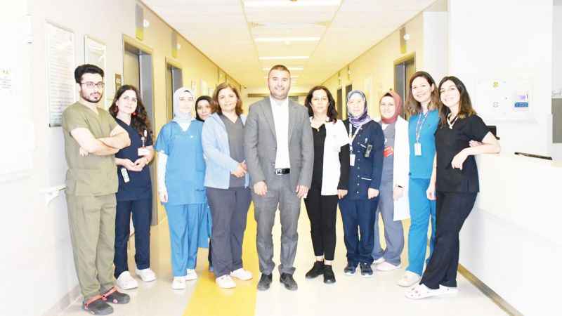 Yozgat Şehir Hastanesi'nde Yönetimden Özel Servis Ziyaretleri Devam Ediyor... Başhekim Kozan Yakından İlgileniyor
