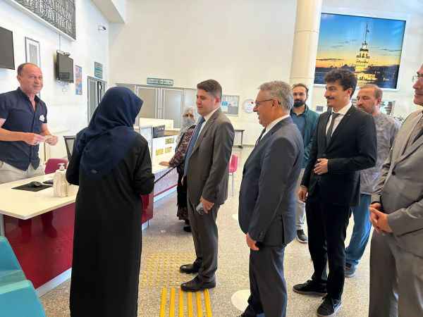 Yozgat'ta Kaymakam Hastalarla yakından ilgilendi