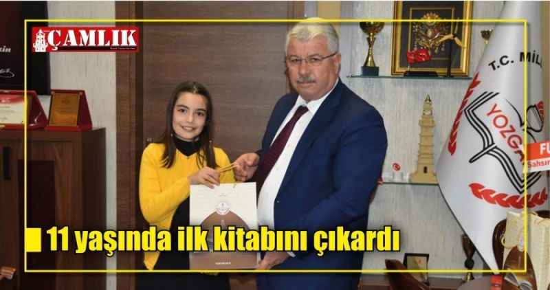 11 yaşında ilk kitabını çıkardı