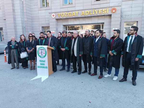 Yozgat Baro Başkanı Ayanoğlu'ndan sert tepki
