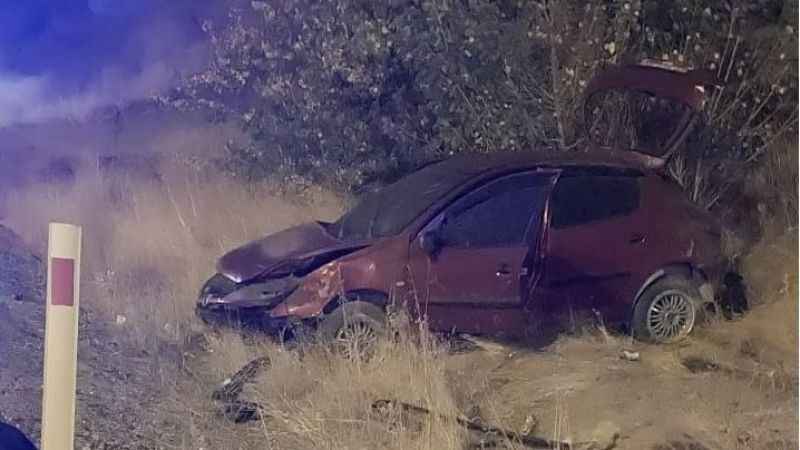 Yozgat'ta Şaşırtan Kaza: Kontrolden Çıkan Otomobil Havada Takla Attı!