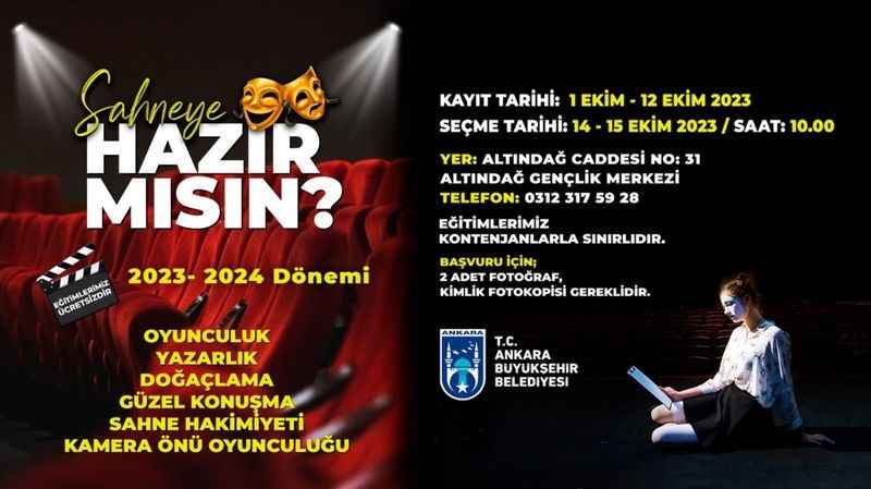 "Sahneye Hazır Mısın?" Ankara Yeni Yıldızlarını Arıyor!