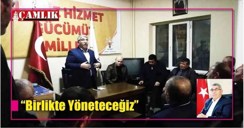 'Birlikte Yöneteceğiz'