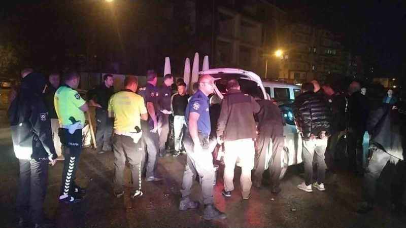 Komşuda akıl almaz olay: dur ihtarına uymayınca olanlar oldu