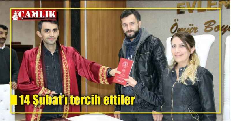 14 Şubat'ı tercih ettiler