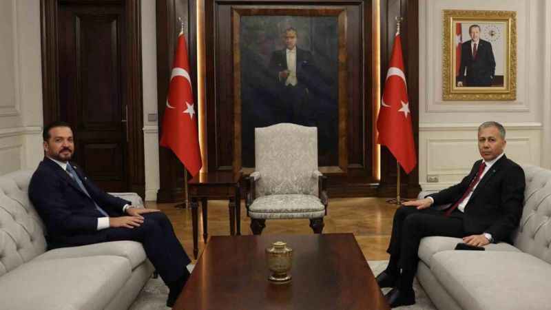 İYİ Parti Sözcüsü Kürşad Zorlu, Terör Saldırısının Ardından Bakan Yerlikaya’yla Görüştü
