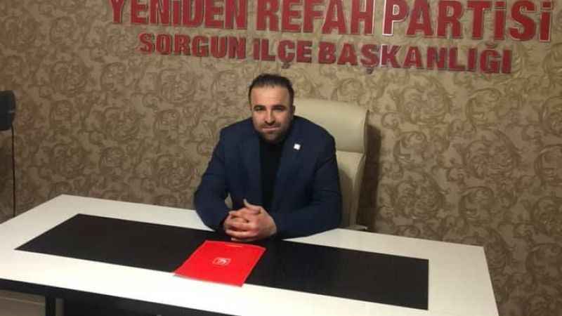 Yozgat’ta İlçe başkanı istifa etti