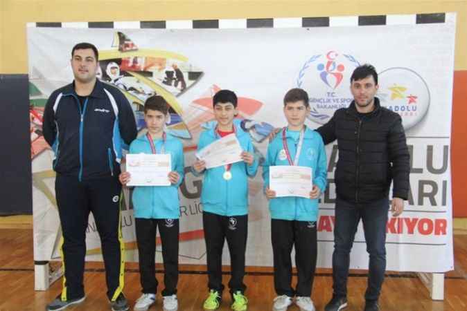 Masa tenisinde Kayseri damgası