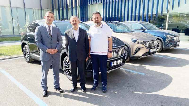 Yozgat Ticaret ve Sanayi Odası, Türkiye'nin Yerli ve Milli Otomobili TOGG'u Filosuna Kattı