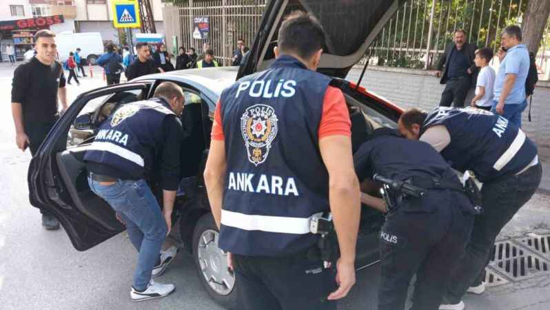 Ankara okullarına yakın markaj: 13 ekiple dev operasyon