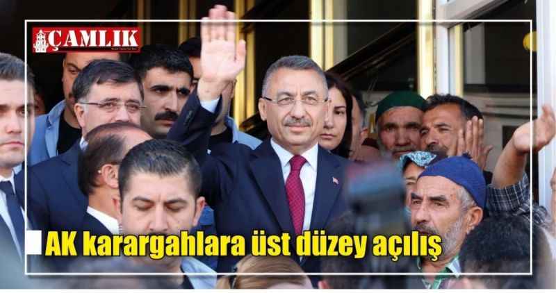 AK karargahlara üst düzey açılış
