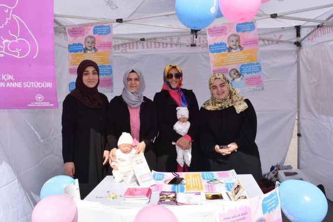 Yozgat'ta Anne sütünün önemine dikkat çektiler