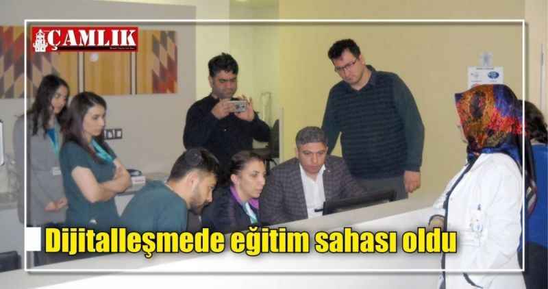 Dijitalleşmede eğitim sahası oldu