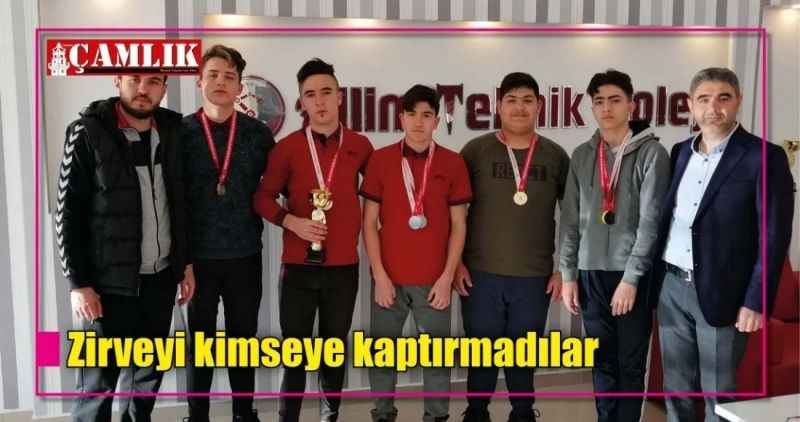 Zirveyi kimseye kaptırmadılar