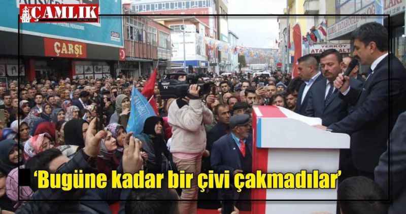 'Bugüne kadar bir çivi çakmadılar'